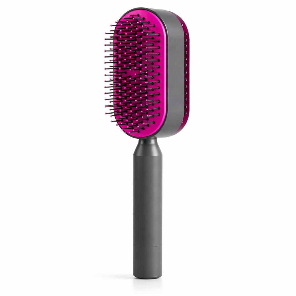 Self-Cleaning Hair Brush